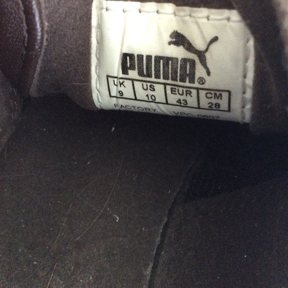 Men’s Puma Brown Sneaker Size 10 - Picture 6 of 8